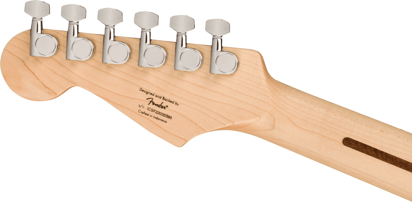 Squier Sonic Stratocaster HT, Maple Fingerboard, White Pickguard Squier Sonic Stratocaster HT, Maple Fingerboard, White Pickguard