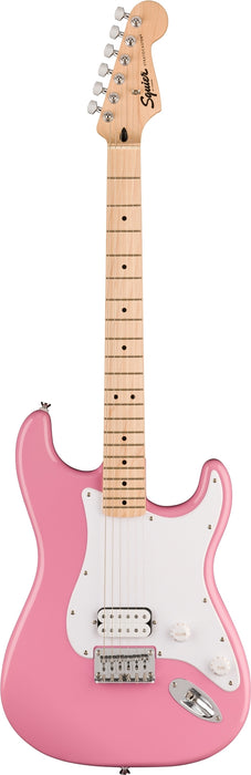 Squier Sonic™ Stratocaster® HT H, Maple Fingerboard, White Pickguard, Flash Pink