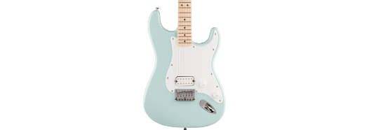 Squier Sonic Stratocaster HT H, Maple Fingerboard, White Pickguard, Sonic Blue