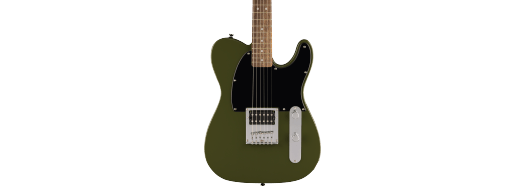 Squier Sonic Esquire H, Laurel Fingerboard, Black Pickguard, Olive