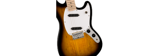 Squier Sonic Mustang, Maple Fingerboard, 2-Color Sunburst