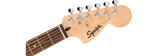 Squier Sonic Mustang HH, Laurel Fingerboard, Black Pickguard, Black