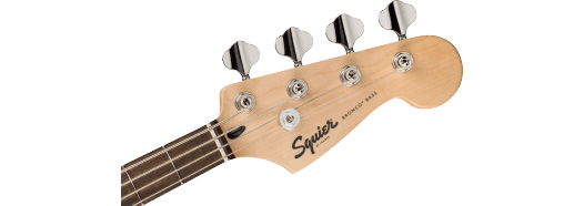 Squier Sonic Bronco Bass, Laurel Fingerboard, White Pickguard, Daphne Blue