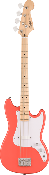 Squier Sonic Bronco Bass, Maple Fingerboard - Tahitian Coral