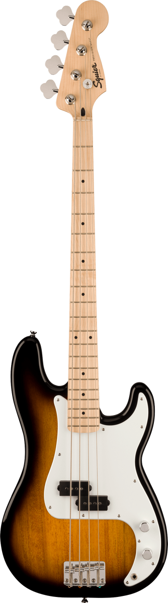 ベース Squier by Fender Precision BASS Squier Sonic Precision Bass, Maple Fingerboard - 2-Color Sunburst