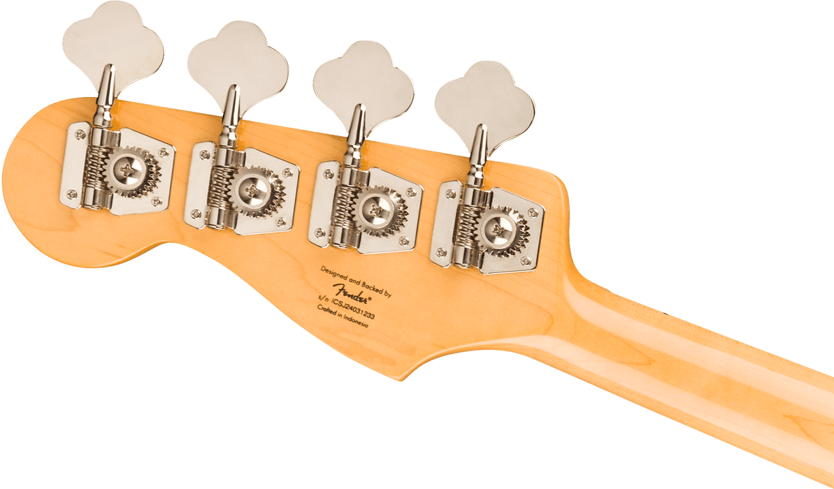 Squier Classic Vibe Active '70s Jazz Bass, Maple Fingerboard, Black Pickguard, Mocha