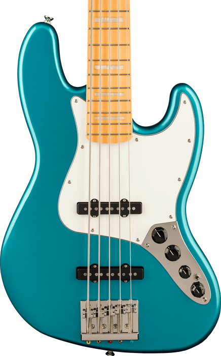 Squier Classic Vibe Active '70s Jazz Bass, Maple Fingerboard, Ocean Turquoise