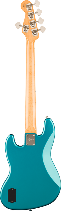 Squier Classic Vibe Active '70s Jazz Bass V, Maple Fingerboard, Parchment Pickguard, Ocean Turquoise