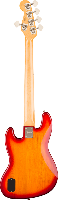 Squier Classic Vibe Active '70s Jazz Bass V, Laurel Fingerboard, White Pearloid Pickguard, Sienna Sunburst