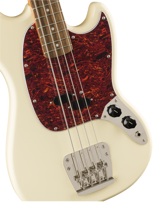 Squier  Classic Vibe '60s Mustang Bass, Laurel Fingerboard, Olympic White