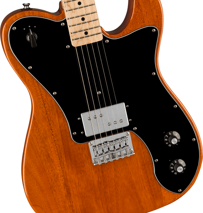 Squier - Paranormal Esquire Deluxe, Maple Fingerboard, Black Pickguard, Mocha