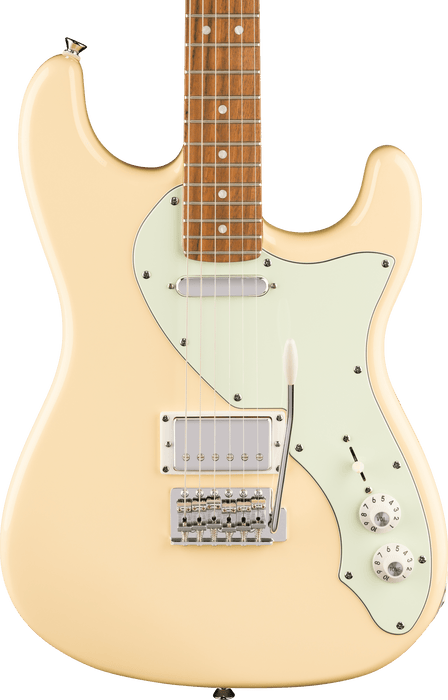 Squier Paranormal Stratocaster Deluxe, Laurel Fingerboard, Mint Pickguard, Vintage White