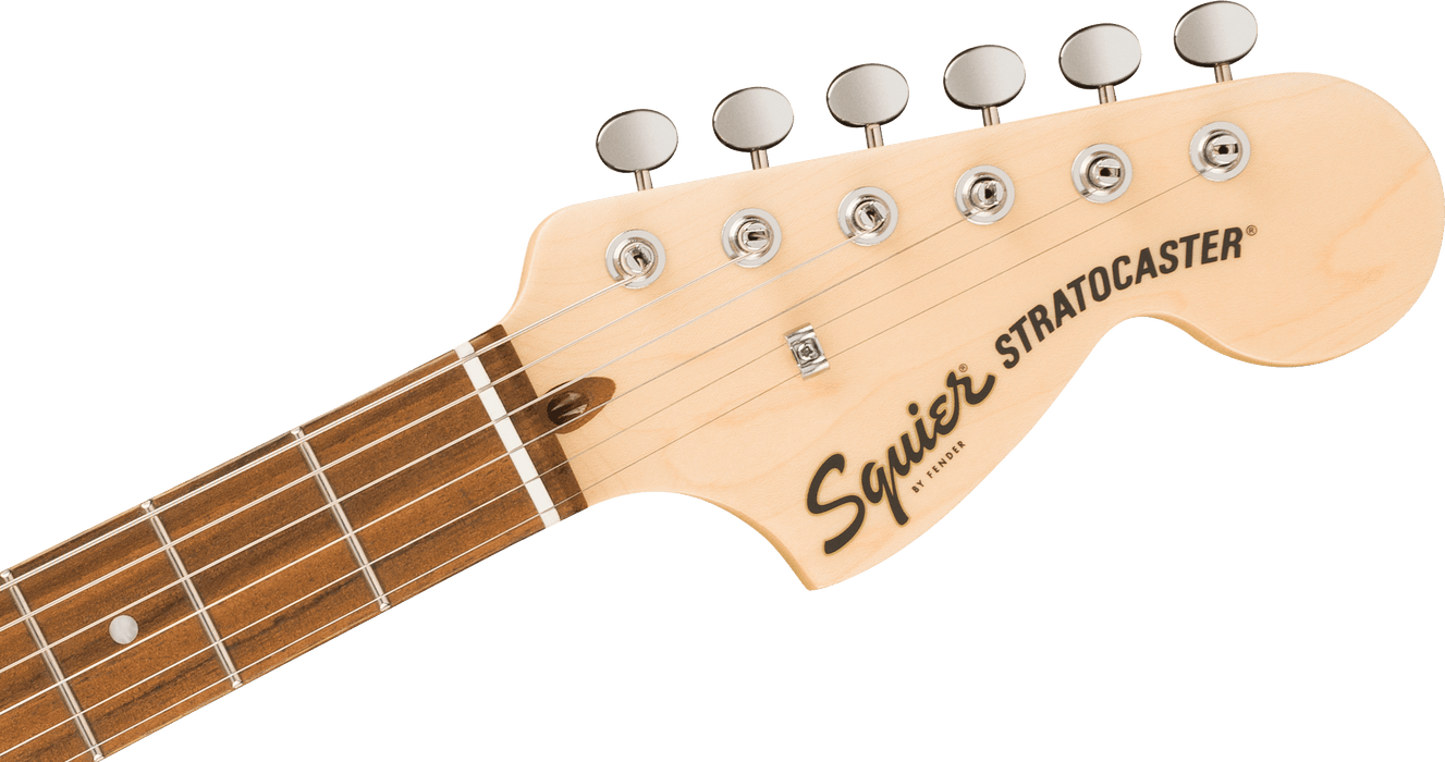 Squier Paranormal Stratocaster Deluxe, Laurel Fingerboard, Mint Pickguard, Vintage White