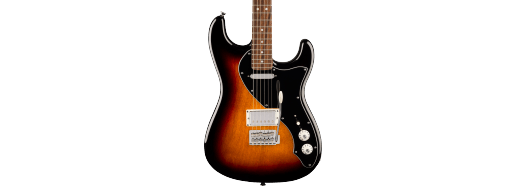 Squier Paranormal Stratocaster Deluxe, Laurel Fingerboard, Black Pickguard, 3-Color Sunburst