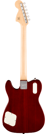 Squier Paranormal Troublemaker Telecaster Deluxe Bigsby, Laurel Fingerboard, Parchment Pickguard, Honey Sunburst