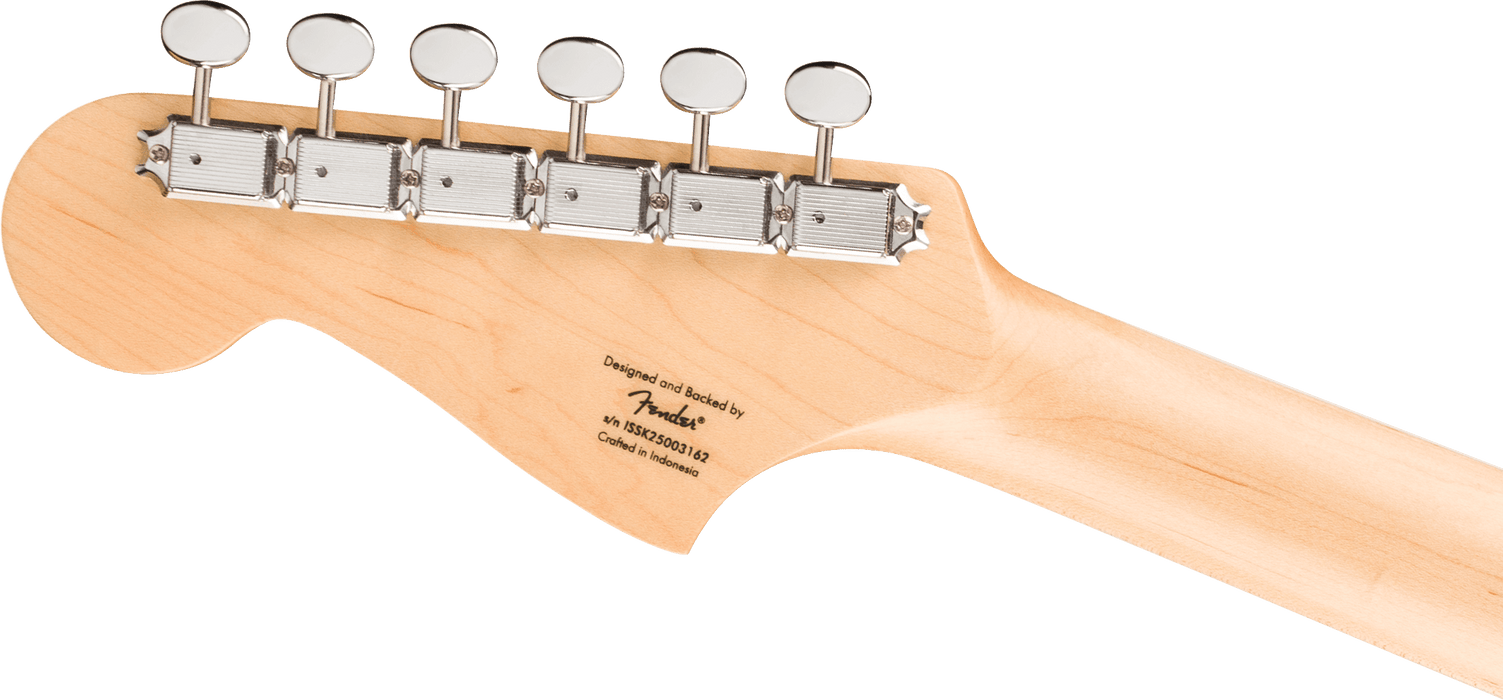 Squier Paranormal Baritone Jazzmaster HH, Laurel Fingerboard, Parchment Pickguard, Sea Foam Green