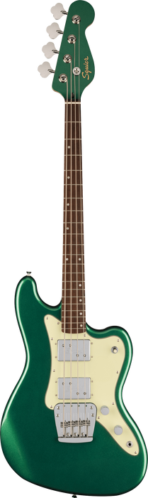 Squier Paranormal Rascal Bass HH, Laurel Fingerboard, Mint Pickguard, Sherwood Green