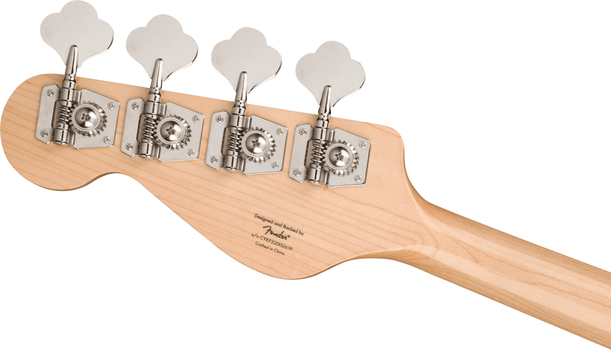 Squier Paranormal Rascal Bass HH, Laurel Fingerboard, Mint Pickguard, Sherwood Green