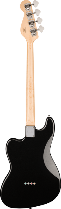 Squier Paranormal Rascal Bass HH, Laurel Fingerboard, White Pearloid Pickguard, Metallic Black