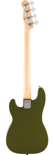 Squier Paranormal Precision Bass Thinline SJ, Laurel Fingerboard, Parchment Pickguard, Olive