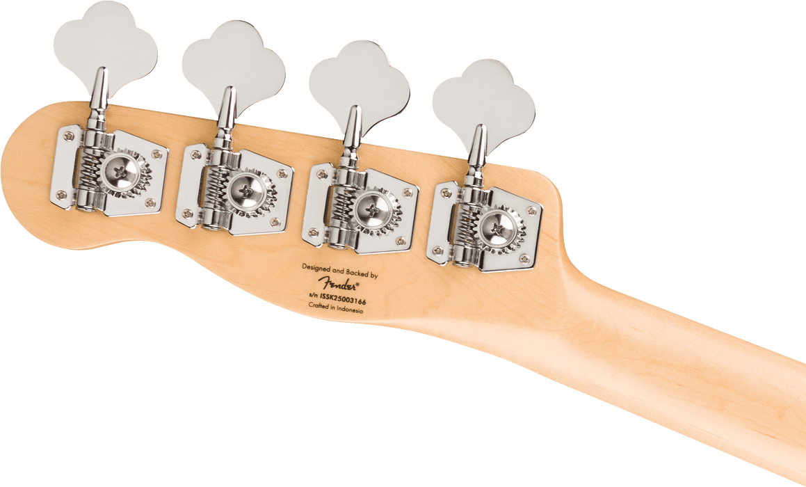 Squier Paranormal Precision Bass Thinline SJ, Maple Fingerboard, Parchment Pickguard, Vintage White
