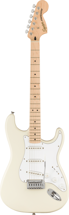 Squier Affinity Series Stratocaster, Maple Fingerboard - Olympic White