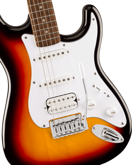 Squier - Affinity Serie Stratocaster Junior HSS - 3 Color Sunburst