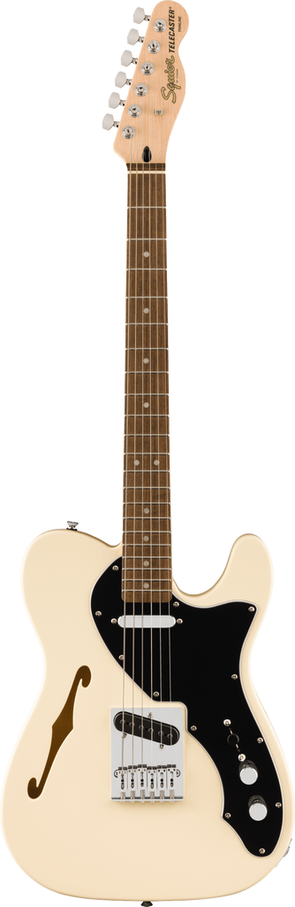Squier - Affinity Telecaster Thinline - Olympic White for Sale in