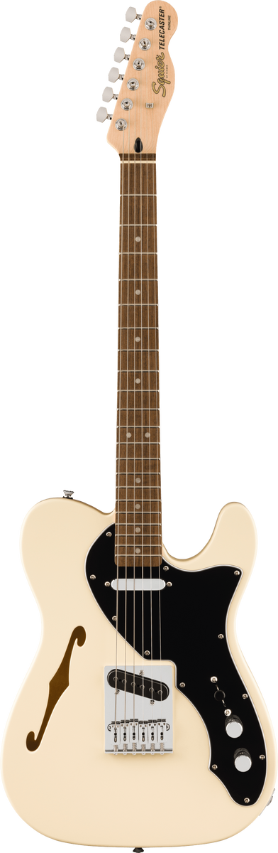 Squier - Affinity Telecaster Thinline - Olympic White for Sale in Squier - Affinity Telecaster Thinline - Olympic White for Sale in