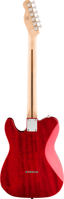 Squier - Affinity Series Telecaster FMT SH, Laurel Fingerboard, White Pickguard, Crimson Red Transparent