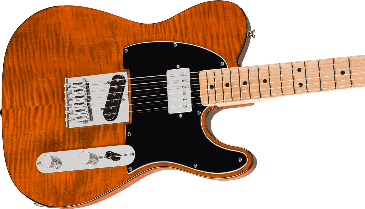 Squier - Affinity Series Telecaster FMT SH, Maple Fingerboard, Black Pickguard, Mocha
