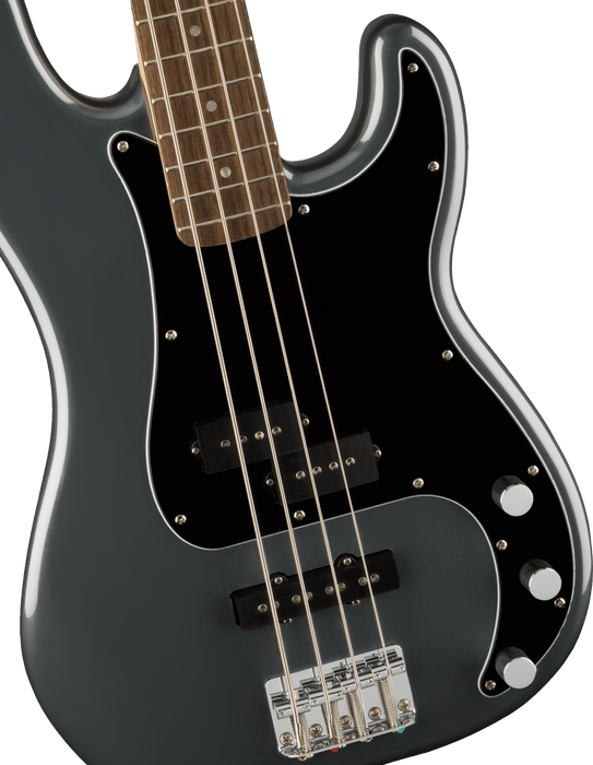 Squier Affinity Series Precision Bass PJ, Laurel Fingerboard - Charcoal Frost Metallic