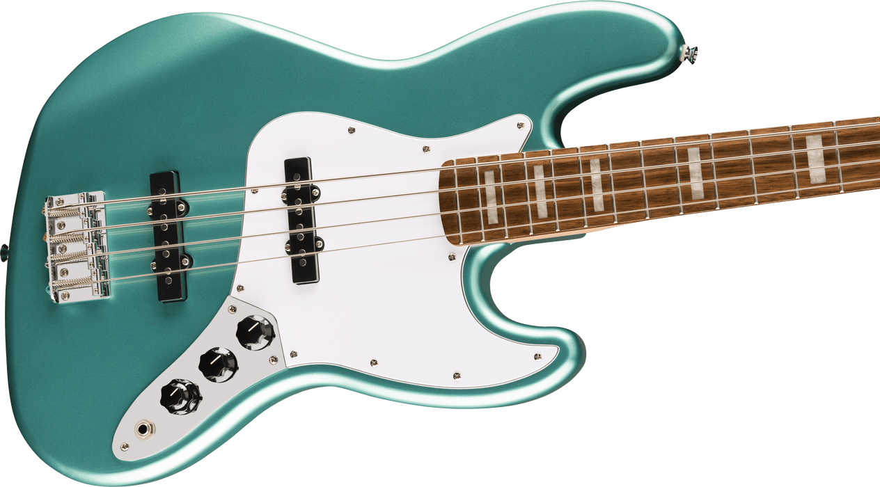 Squier -  Affinity Series Active Jazz Bass, Mystic Sea Foam Green