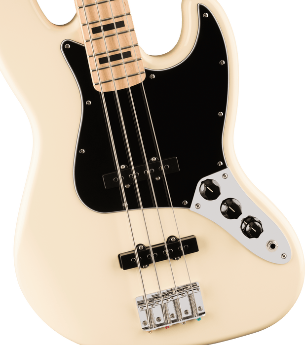 Squier -  Affinity Series Active Jazz Bass, Olympic White