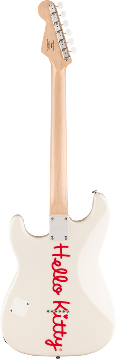 Squier Fender x Hello Kitty White Stratocaster