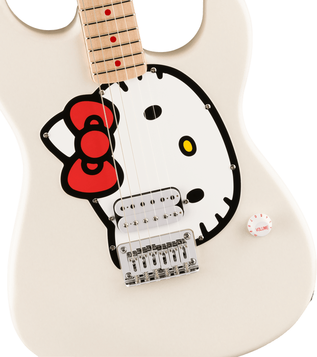 Squier Fender x Hello Kitty White Stratocaster