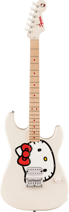 Squier Fender x Hello Kitty White Stratocaster