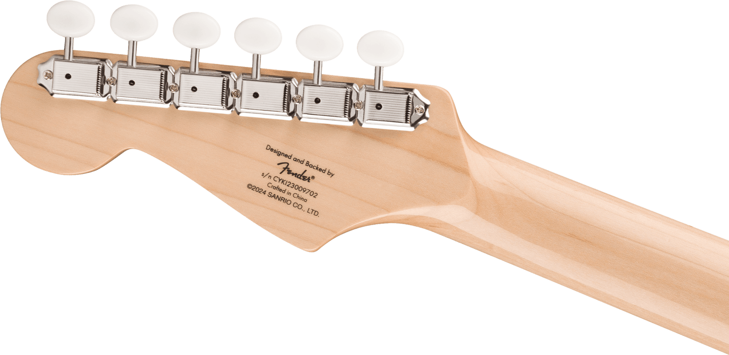 Squier Fender x Hello Kitty White Stratocaster