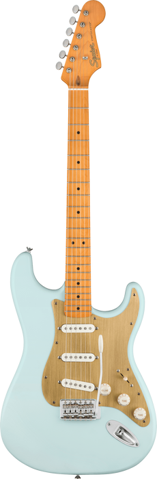 Squier 40th Anniversary Stratocaster, Vintage Edition, Maple Fingerboard - Satin Sonic Blue