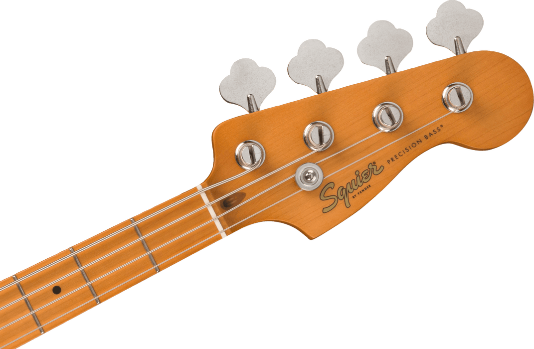 Squier 40th Anniversary Precision Bass, Vintage Edition, Maple Fingerboard - Satin Vintage Blonde