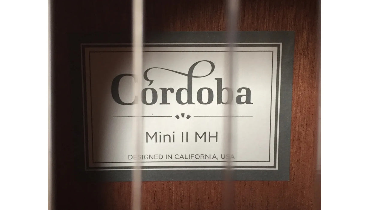 Cordoba MINI-II MH - Small Body Acoustic Guitar - Natural