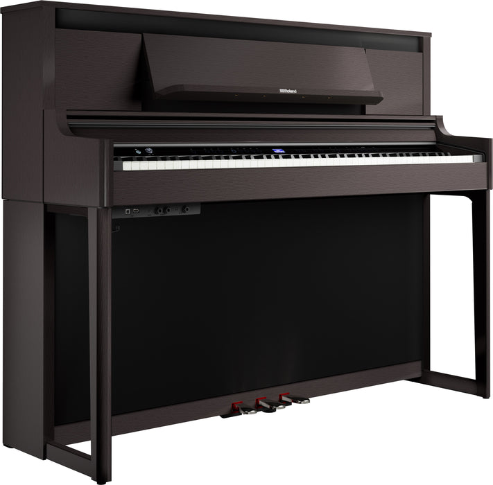 Roland LX-6-DR-WS Premium Upright Digital Piano - Dark Rosewood