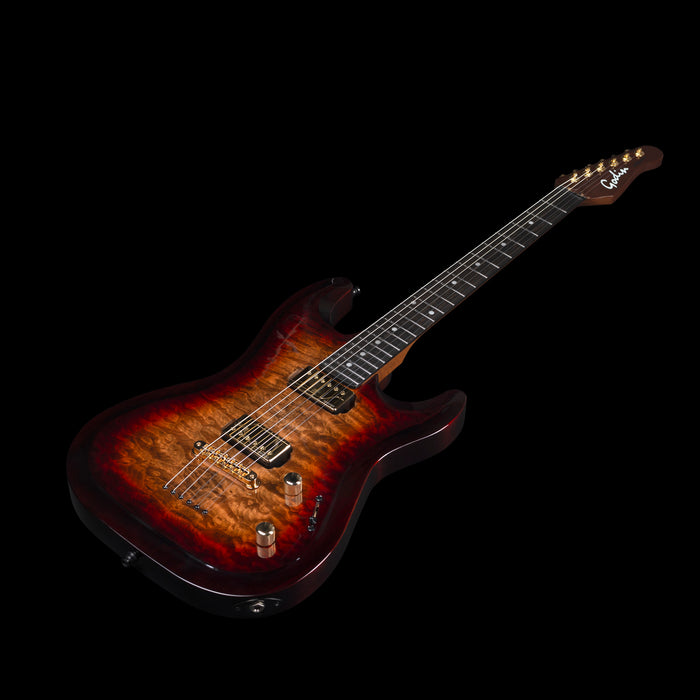 Godin Artisan ST-II Whiskeyburst, EN - SF