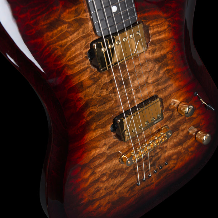 Godin Artisan ST-II Whiskeyburst, EN - SF
