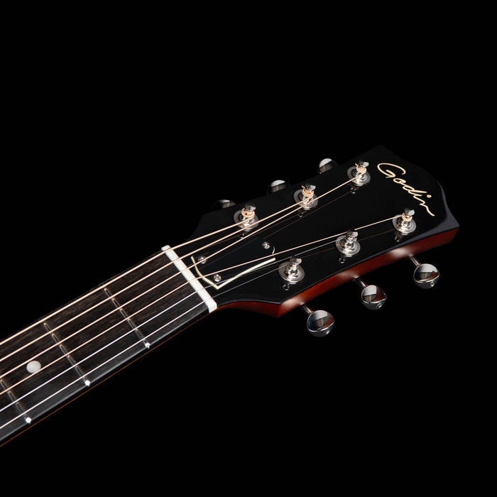 Godin Century Mahogany Acoustic Guitar w/EQ, Rustic Burst