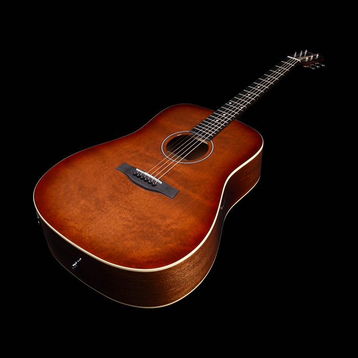 Godin Century Mahogany Acoustic Guitar Left-Handed w/EQ, Rustic Burst