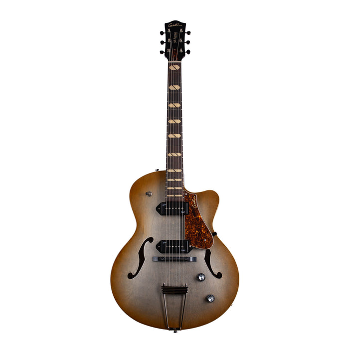 Godin 5th Ave Kingpin II CW DLX C w/Gig Bag, Copper Burst