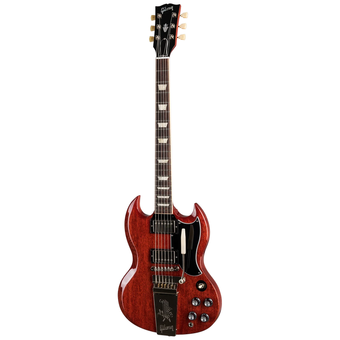 Gibson Limited Edition SG Standard '61 Maestro Electric Guitar w/Hardshell Case, Aged Cherry