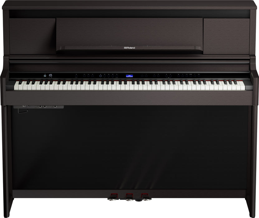 Roland LX-6-DR-WS Premium Upright Digital Piano - Dark Rosewood