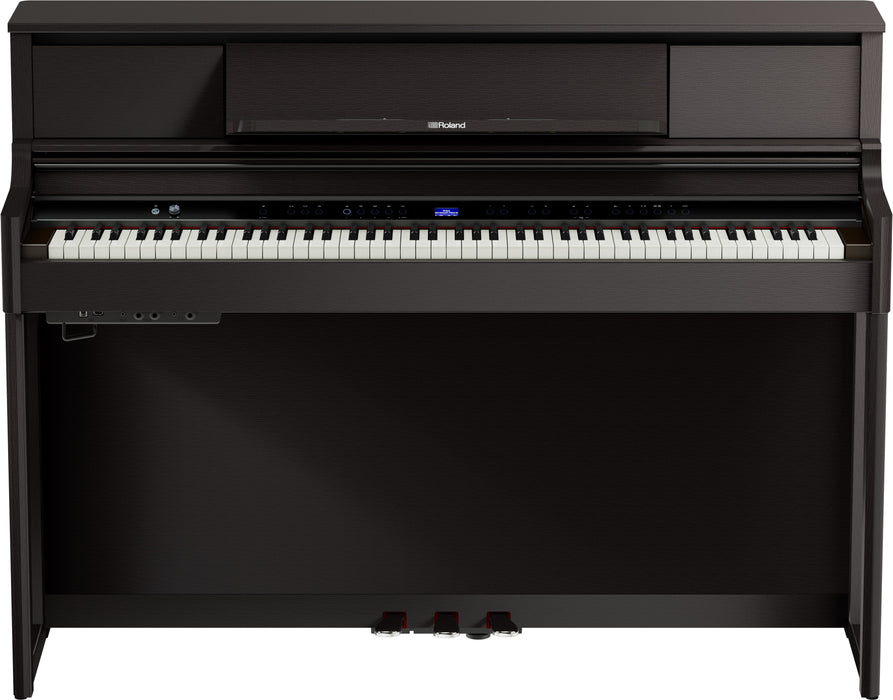 Roland LX-5-DR-WS Premium Upright Digital Piano - Dark Rosewood